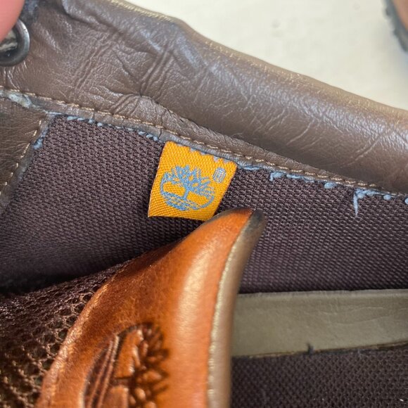 TIMBERLAND Lexington 55518 Brown Leather Lace Up Driving Oxfords Shoes Sz 11.5 M main image 12